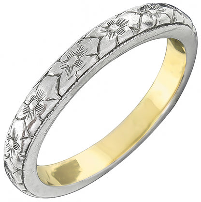 Antique Gold Wedding Band