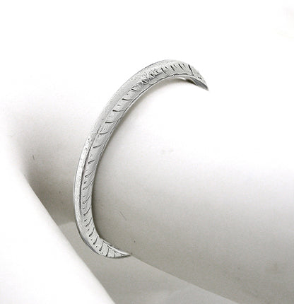 Antique  Platinum Wedding Band