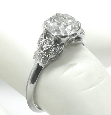 Art Deco 1.30ct Diamond  Engagement Ring
