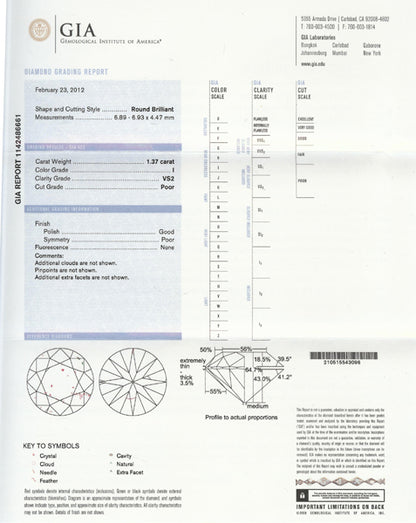 Art Deco 1.37ct Round Brilliant Diamond and Sapphire Engagement Ring