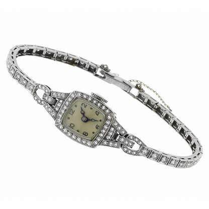 Art Deco 1.62ct Concord Diamond Watch