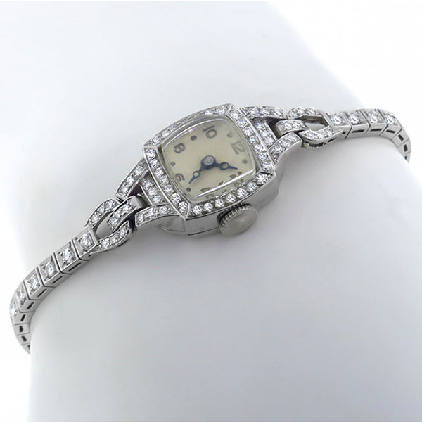 Art Deco 1.62ct Concord Diamond Watch