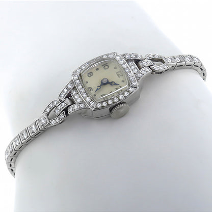 Art Deco 1.62ct Concord Diamond Watch