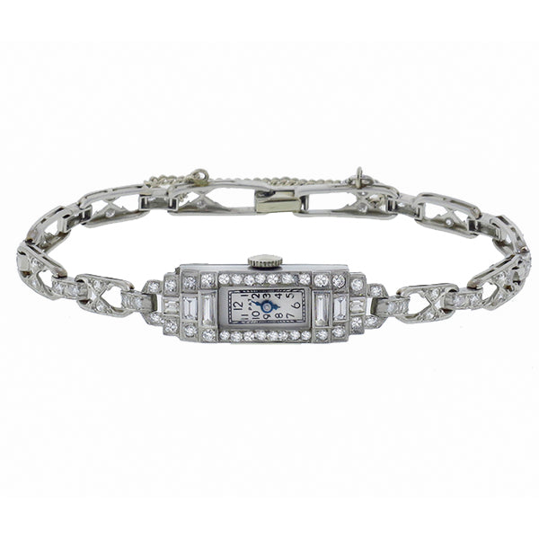 Art Deco 2.00ct Diamond  Watch