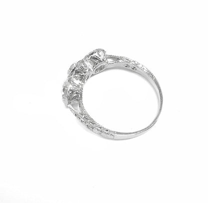 Art Deco 2.10ct Diamond Platinum Ring