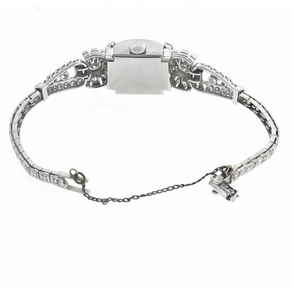 Art Deco 4.00ct Diamond Hamilton Watch
