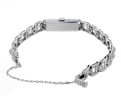 Art Deco 4.70ct Diamond Watch