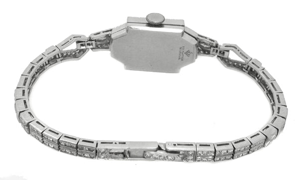 Art Deco Diamond Platinum Watch