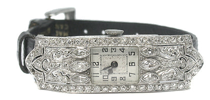 Art Deco Platinum Watch