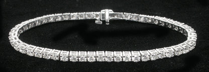 Art Deco Style  Platinum 14ct  Sapphire Bracelet