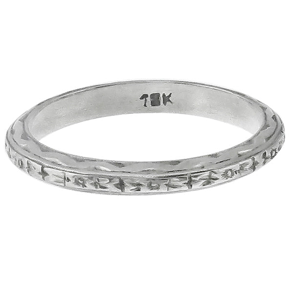 Authentic 1920s Wedding Band