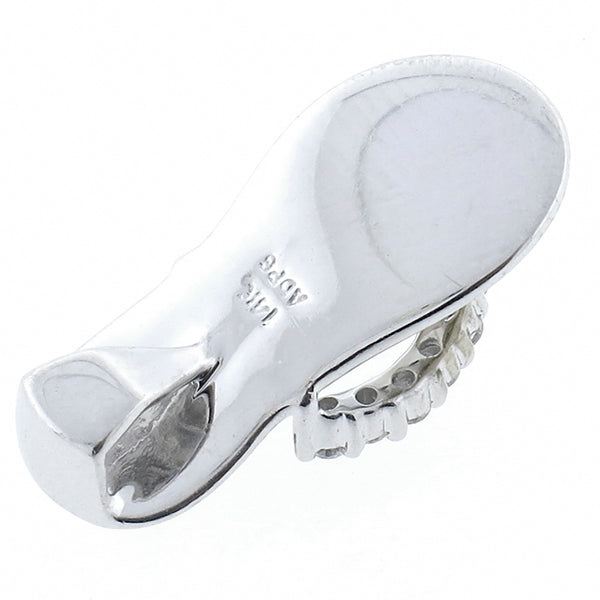 Authentic Diamond Flip Flops Pendant