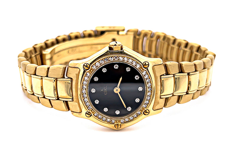 Authentic Ebel Swiss Diamond Wristwatch