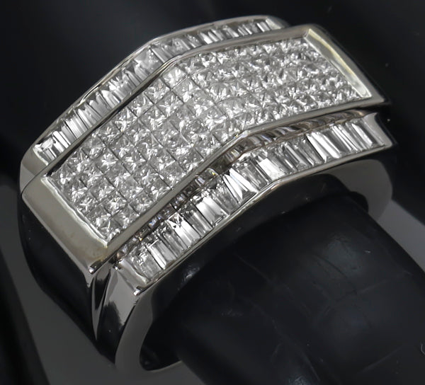 <B> Vintage </B> 4.20ct Diamond Gold Ring