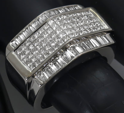 <B> Vintage </B> 4.20ct Diamond Gold Ring