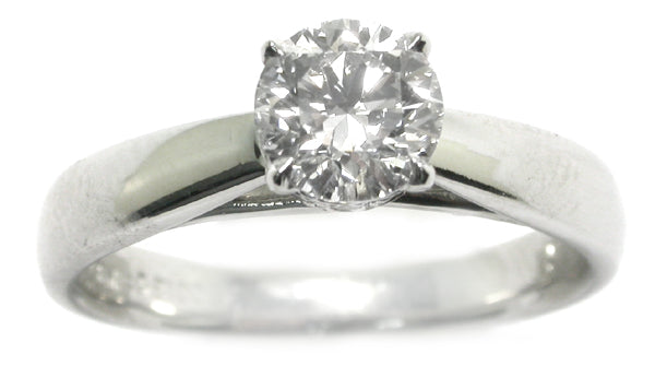 Bailey Banks & Biddle .72ct Diamond Platinum Engagement Ring