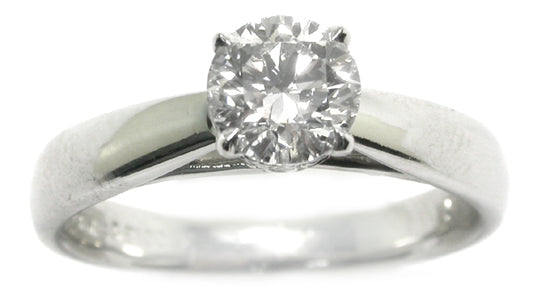 Bailey Banks & Biddle .72ct Diamond Platinum Engagement Ring