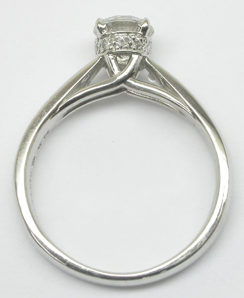 Bailey Banks & Biddle .72ct Diamond Platinum Engagement Ring