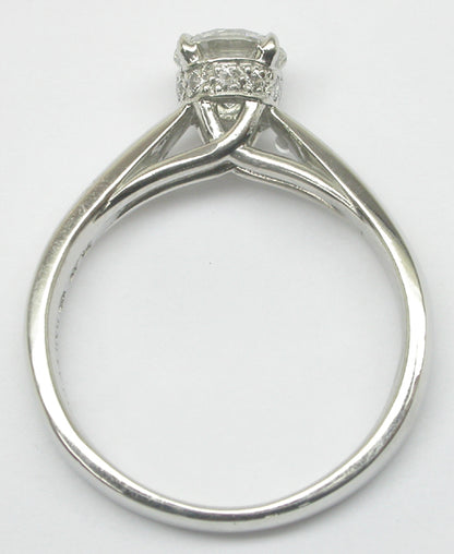 Bailey Banks & Biddle .72ct Diamond Platinum Engagement Ring