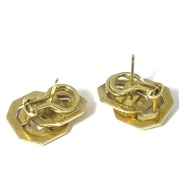 Chaumet Figure Eight Gold Earrings