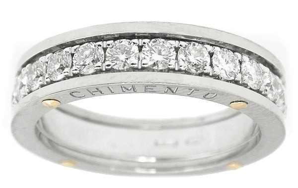 Chimiento 1.15ct Diamond Gold Eternity Wedding Band