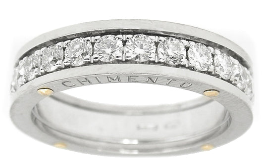 Chimiento 1.15ct Diamond Gold Eternity Wedding Band