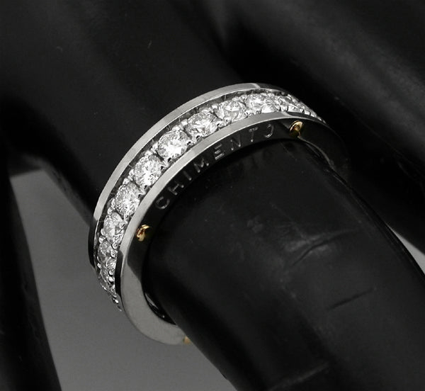 Chimiento 1.15ct Diamond Gold Eternity Wedding Band