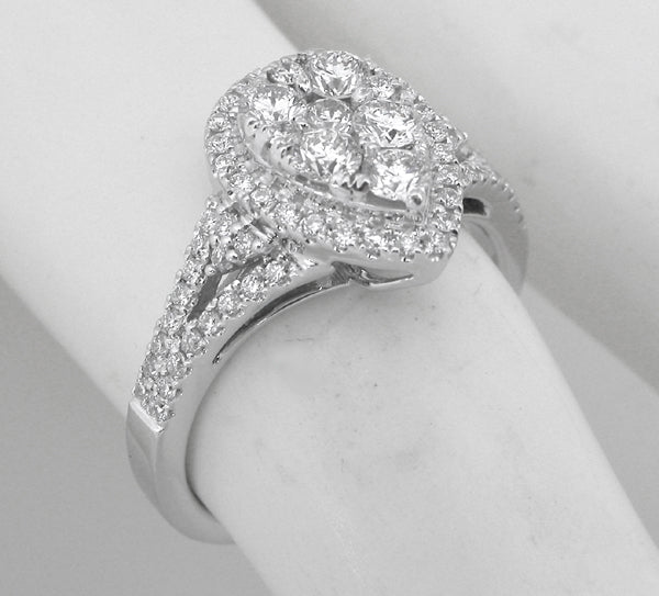 Diamond 18k White Gold Ring