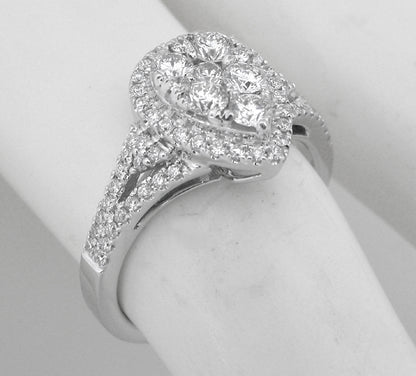 Diamond 18k White Gold Ring
