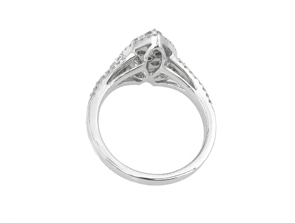 Diamond 18k White Gold Ring