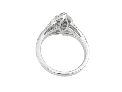 Diamond 18k White Gold Ring