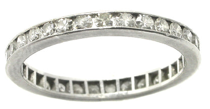 Diamond Eternity Platinum Wedding Band
