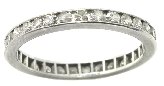 Diamond Eternity Platinum Wedding Band