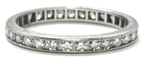 Diamond Eternity Platinum Wedding Band