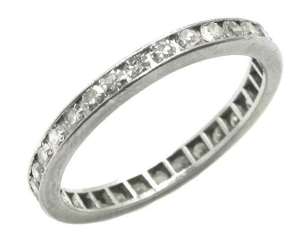 Diamond Eternity Platinum Wedding Band
