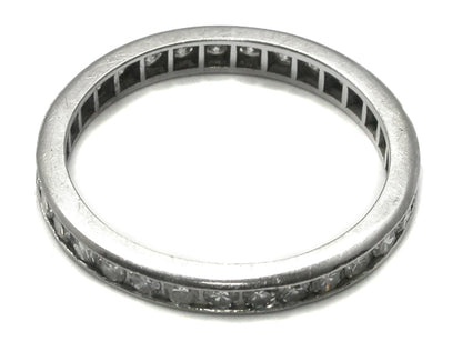 Diamond Eternity Platinum Wedding Band
