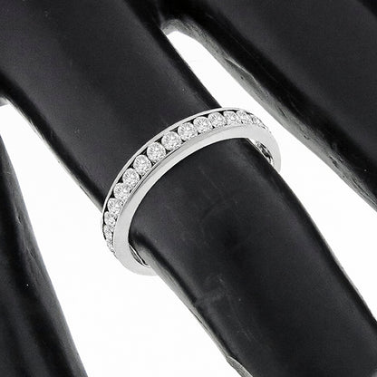 0.90ct European Brilliant Diamond Eternity Platinum Wedding Band
