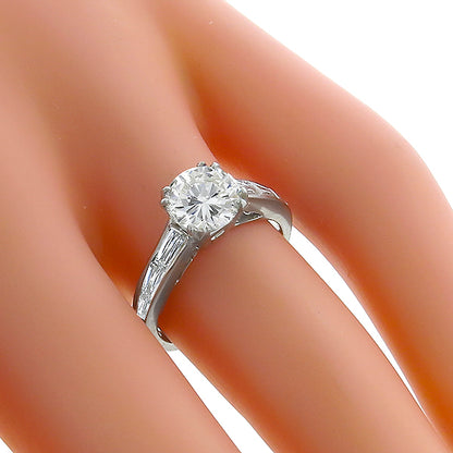 EGL  1.16ct Diamond Engagement Ring