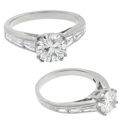 EGL  1.16ct Diamond Engagement Ring