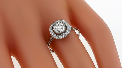 EGL Certified 0.85ct Diamond Engagement Ring