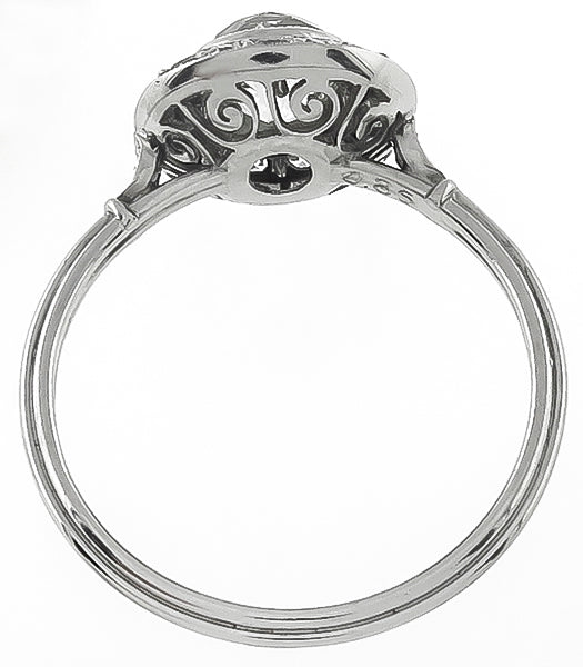 EGL Certified 0.85ct Diamond Engagement Ring