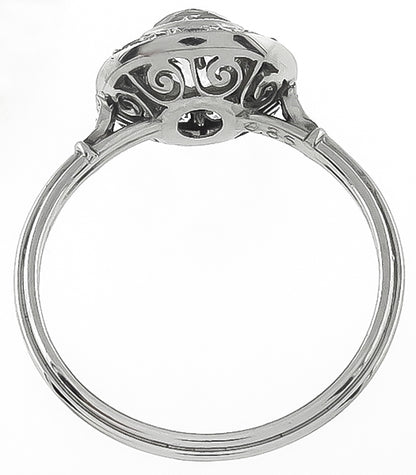 EGL Certified 0.85ct Diamond Engagement Ring