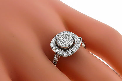 EGL Certified 1.13ct Diamond Engagement Ring