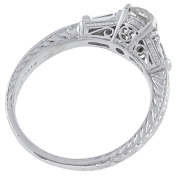 EGL Certified 1.25ct Diamond Engagement Ring