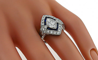 EGL Certified 1.51ct Diamond Engagement Ring