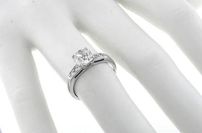 EGL Certified 1.52ct Diamond Gold Engagement Ring