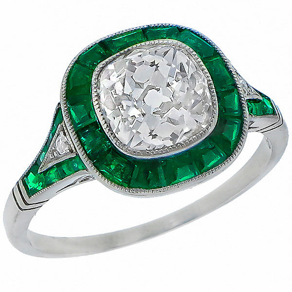 EGL Certified 2.08ct Diamond Engagement Ring