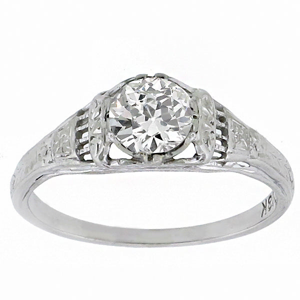 Edwardian 0.56ct Diamond  Engagement Ring