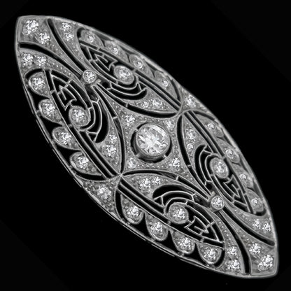 Edwardian  1.00ct Diamond  Pin/ Pendant