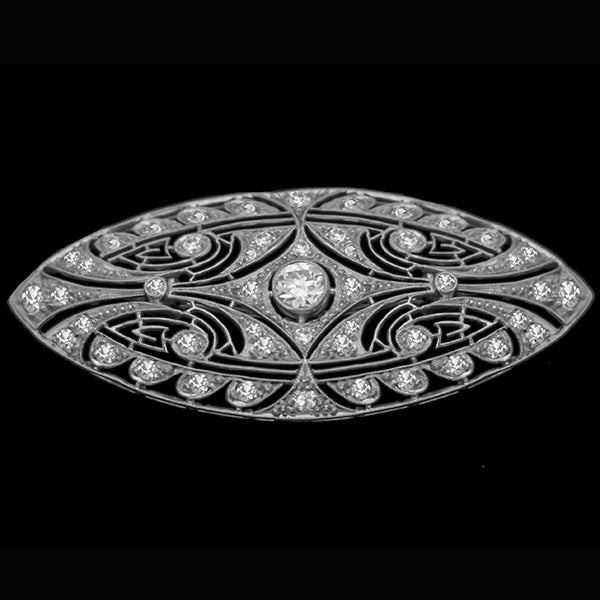 Edwardian  1.00ct Diamond  Pin/ Pendant